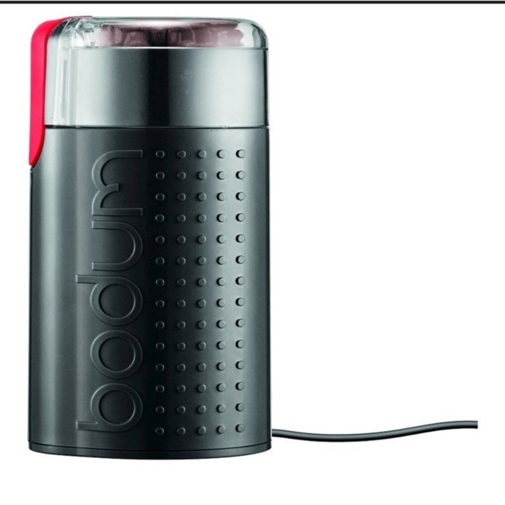 Bodum 11160-01TG-3 Bistro Scandanavian Design Electric Coffee Grinder Black Used